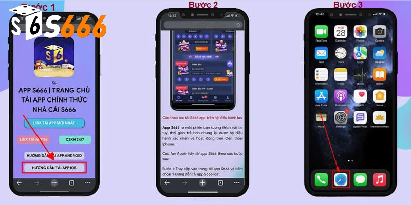 Tải app S666 nhanh chóng cho  thiết bị iOS